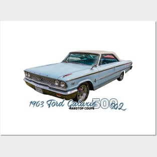 1963 Ford Galaxie 500 XL Hardtop Coupe Posters and Art